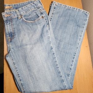 SJP Bitten wide legged jeans. Size 8 slim